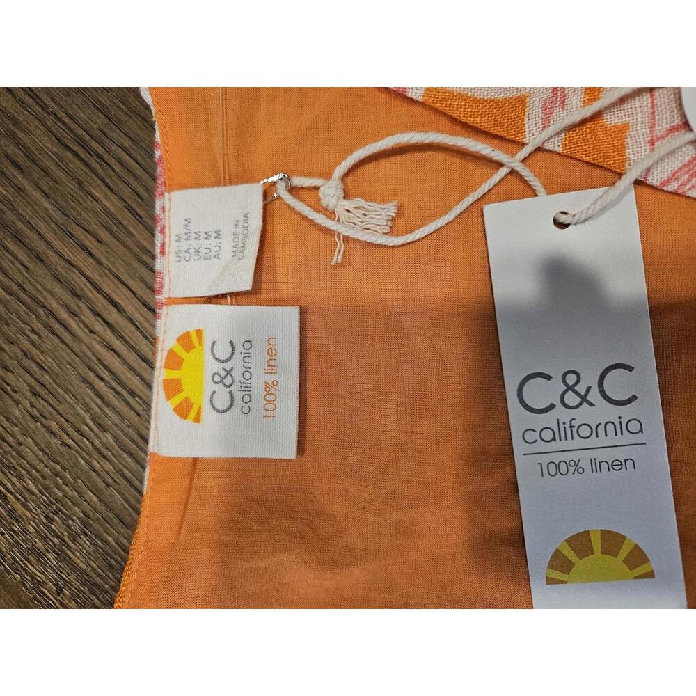 Nwt C&C California Vibrant Floral Twist Top - Picture 5 of 6